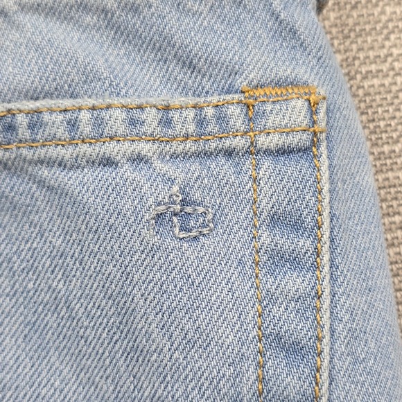 Rag & Bone Jeans Womens 26 Light Wash Straight Mid Rise Cotton Button Fly USA - Picture 11 of 12